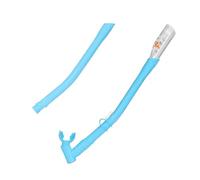Hellery Snorkel for, Silicone Mouthpiece, Adjustable Length And Breathing Tube for The Pool, Blue