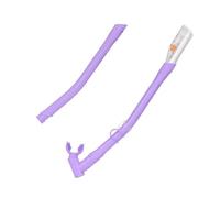 Hellery Snorkel for, Silicone Mouthpiece, Adjustable Length And Breathing Tube for The Pool, Purple