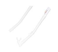 Hellery Snorkel for, Silicone Mouthpiece, Adjustable Length And Breathing Tube for The Pool, White