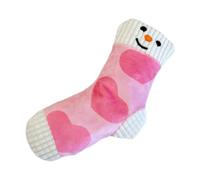 Hellery Squeaky Toys Small Dog Toy Interactive Hide And Seek Puppy Teething Toy Soft Stuffed Socks Lightweight Squeak Toy Suitable for Small Medium, Pink