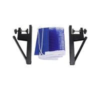 Hellery Table Tennis Net Post Set, Portable Replacement for Tennis Training Net, Baseball, for Games, Competition Tours