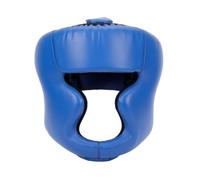Hellery Training Headgear Padded Sparring Helmet Secure Fit Headgear for Fighters Artists, Pugilists, Blue, S