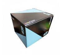 Hellery Training Jump Exercise Plyometric Box Soft Foam Step Impact Absorption Stable Base Suitable for Home Gym Training, 50-60-76cm