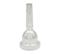 Hellery Trombone Mouthpiece Accessory for Trombone Instrument for Beginners Students Improve Performance Replacement of The So, Silver