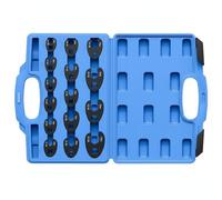 Hellery Tubular Wrench Crowfoot Wrench Set Open End Wrench Socket Wrench Tight Clearance Tool Chromium Molybdenum Alloy for Reliable Grip and Fast Work