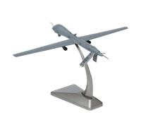 Hellery Unmanned Combatant Fly Machine Model Landing Gear Details Painted Finish Unmanned Combatant Drone Model