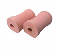 Hellery Upper-Body Press Wrist Support Multi-Functional Core Exercise Support Block Non-Slip Surface Crawling Hand Cushion for Beginners, Home Gym , Lotus Root Pink