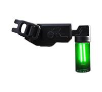 Hellery USB Rechargeable Flashlight As A Rear Light for Cyclists, Green