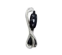 Hellery USB to MIDI Cable Plug and Play USB MIDI Adapter Intelligent LED Indicator for Home Track Laying, Music Editing