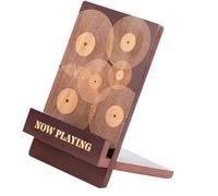 Hellery Vinyl Record Holder, Gift, Wooden Record Holder for