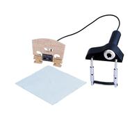 Hellery Violin Pickup, Ready to Use, Authentic Accessory, Easy to Mount, Part 13 Violin Bridge with External Jack Socket for Banjo