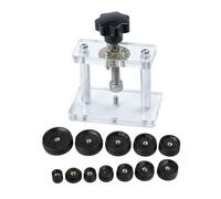 Hellery Watch Press Tool Set, Case Repair Tool, Replacement Tool for Watchmaker's Bench, Replacement Tool, Black