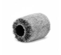 Hellery Wind Cover ry Windscreen Foam Muff With Faux Dustproof Guard Reusable Universal Fit Suitable for Street Filming Documentary Work News Gathering Capture