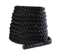 Hellery with Cover, 2.5 Cm Diameter, 2.8 M Length, for Fitness And Muscle Building Training, for Home Gym, 25mmx3m Black