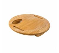 Hellery Wobble Board Non-Grip-Core Exercise Board High Strength Balance Disc for Kids, Adults, Mindful Stretching, Rehabilitation