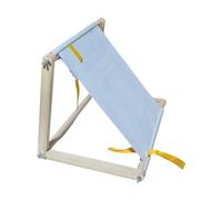 Hellery Wooden Cross Stitch Frame Stand for Home Quilting And Needlework, Metal Nut