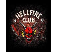 Hellfire Club Logo Poster (Black) (A4)