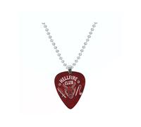 (Hellfire Club) Things Stranger Hellfire Club Eddie Munson Guitar Pick Balls Necklace Plectrum