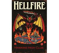 Hellfire Hawkins High Club Vintage Metal Sign 30 x 20 cm