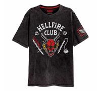 Hellfire T-Shirt Stranger Things Black S