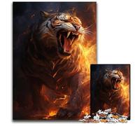 Hellhound Jigsaw Puzzles for Adults 1000 Piece Wooden Jigsaw Puzzles for Adults Perfect Home Or Office Decor Ideal 1000 PCS(75x50cm)