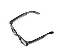 hellibito AI Smart Glasses with Camera, 4K Photography, 1080P Video Recording, Real-Time Translation, Open-Ear Audio for Travel & Meetings - Black Frame-Blue Light Blocking Lens