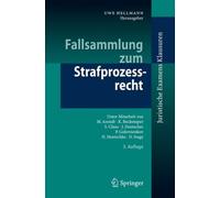 Hellmann - Fallsammlung zum Strafprozessrecht - New paperback or softb - P555z