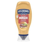 Hellmann's Chunky Burger Sauce for delicious burgers, wraps or chips 430 ml
