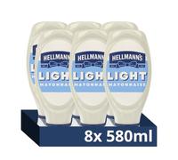 Hellmann's UEFA WOMEN'S EURO 2025* Limited Edition Condiment Squeeze Bottle for Burgers, Sandwiches and Salads 8x 580 ml