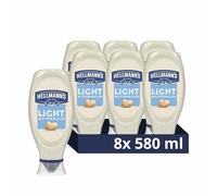 Hellmann's UEFA WOMEN'S EURO 2025* Limited Edition Condiment Squeeze Bottle for Burgers, Sandwiches and Salads 8x 580 ml