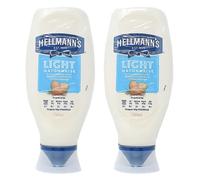 Hellmann's Light Squeezy Mayonnaise, 2 x 750ml