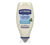 Hellmann's Lighter than Light Mayonnaise 100% recycled plastic bottle light mayo for sandwiches, wraps, and salads 750 ml