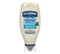 Hellmann's Lighter than Light Mayonnaise 100% recycled plastic bottle light mayo for sandwiches, wraps, and salads 750 ml