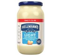 Hellmann's Lighter Than Light Mayonnaise same great taste light mayo for sandwiches, wraps and salads 400 g (Pack of 6)