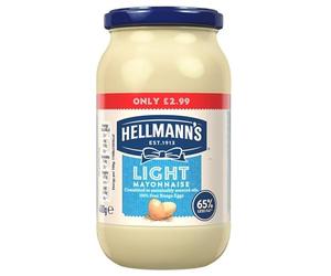 Hellmann's Lighter Than Light Mayonnaise same great taste light mayo for sandwiches, wraps and salads 400 g