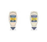 Hellmann's Real Mayonnaise mayo made with 100% free-range and cage-free eggs perfect for sandwiches 430 ml (Pack of 2)
