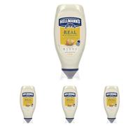 Hellmann's Real Mayonnaise mayo made with 100% free-range and cage-free eggs perfect for sandwiches 750 ml (Pack of 4)