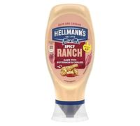 Hellmann's Spicy Ranch Sauce made with Buttermilk & Chillies add a fiery kick to any dish 430 ML