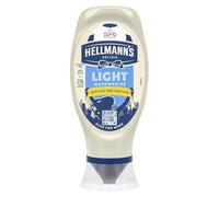 Hellmann's UEFA EURO 2024 Limited Edition Light Mayonnaise Condiment 100% recycled squeeze bottle light mayo for burgers, sandwiches and salads 430 ml