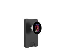 Hello 1st Grade Tie Dye Funny Back To School Teacher Student PopSockets PopWallet for MagSafe