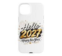 Hello 2027 Happy New Year 2027 New Year's Eve Party Case for iPhone 15 Plus