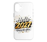Hello 2027 Happy New Year 2027 New Year's Eve Party Case for iPhone 16 Plus