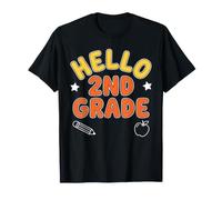 Hello 2nd Grade Cute Back to School Second Grader T-Shirt