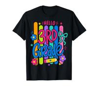 Hello 3rd Grade Back to School Student Welcome T-Shirt