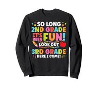 Hello 3rd Grade So Long 2nd Fun Graduation Back to School Sweatshirt