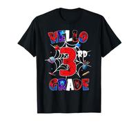 Hello 3rd Grade Squad Spider Back to School Third Grade T-Shirt