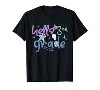 Hello 3rd Grade Teacher Student First Day of Third Grade Kid T-Shirt