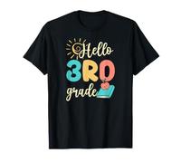 Hello 3rd Grade Third Grader School Picture Day Sunshine T-Shirt