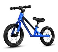 Hello-5ive 12 Inch Kids Balance Bike age 2-6 Years, Lightweight No Pedal Training Bicycle with PU Tires and Magnesium Alloy Frame, Height-adjustable Toddlers Balance Bike for Boys Girls (Blue)