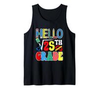 Hello 5th Grade Math Formula Teachers Student Back To School Tank Top